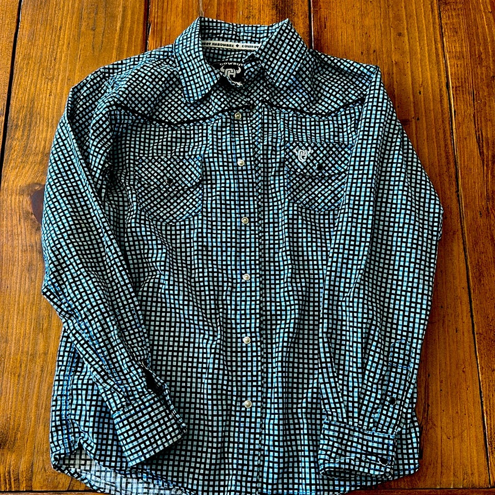 Cowboy Hardware Long Sleeve Button Down